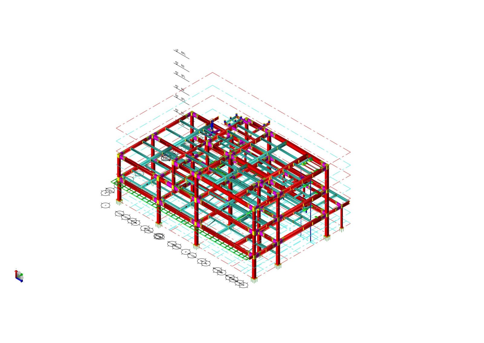 Cơ sở cho thuê thị trấn Tokaichiba xây dựng mới